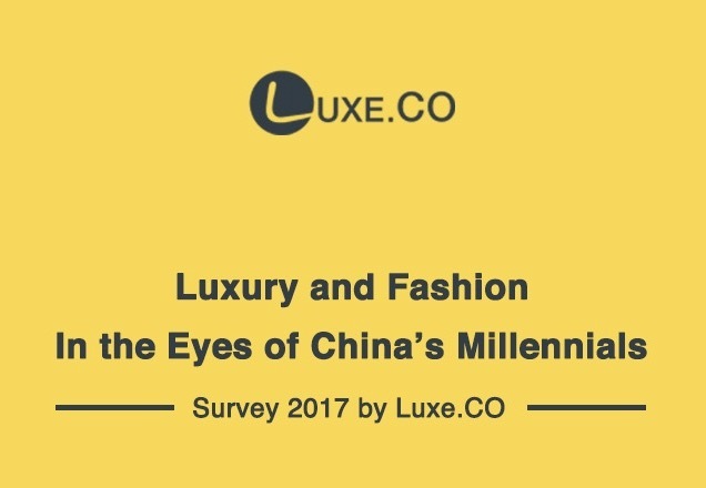 Luxe.CO Exclusive: “2017 Chinese Fashion Consumer Report”